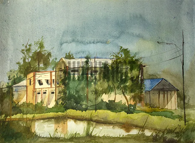 BHU Campus Scene