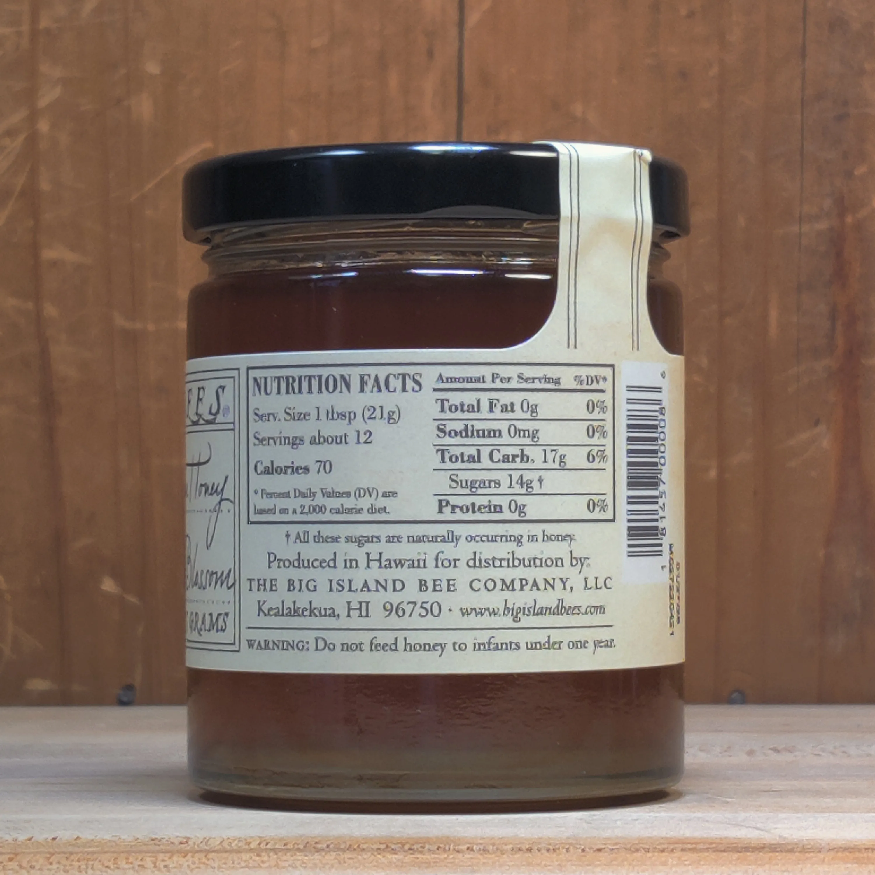 Big Island Bees Macadamia Nut Blossom Honey - 9oz