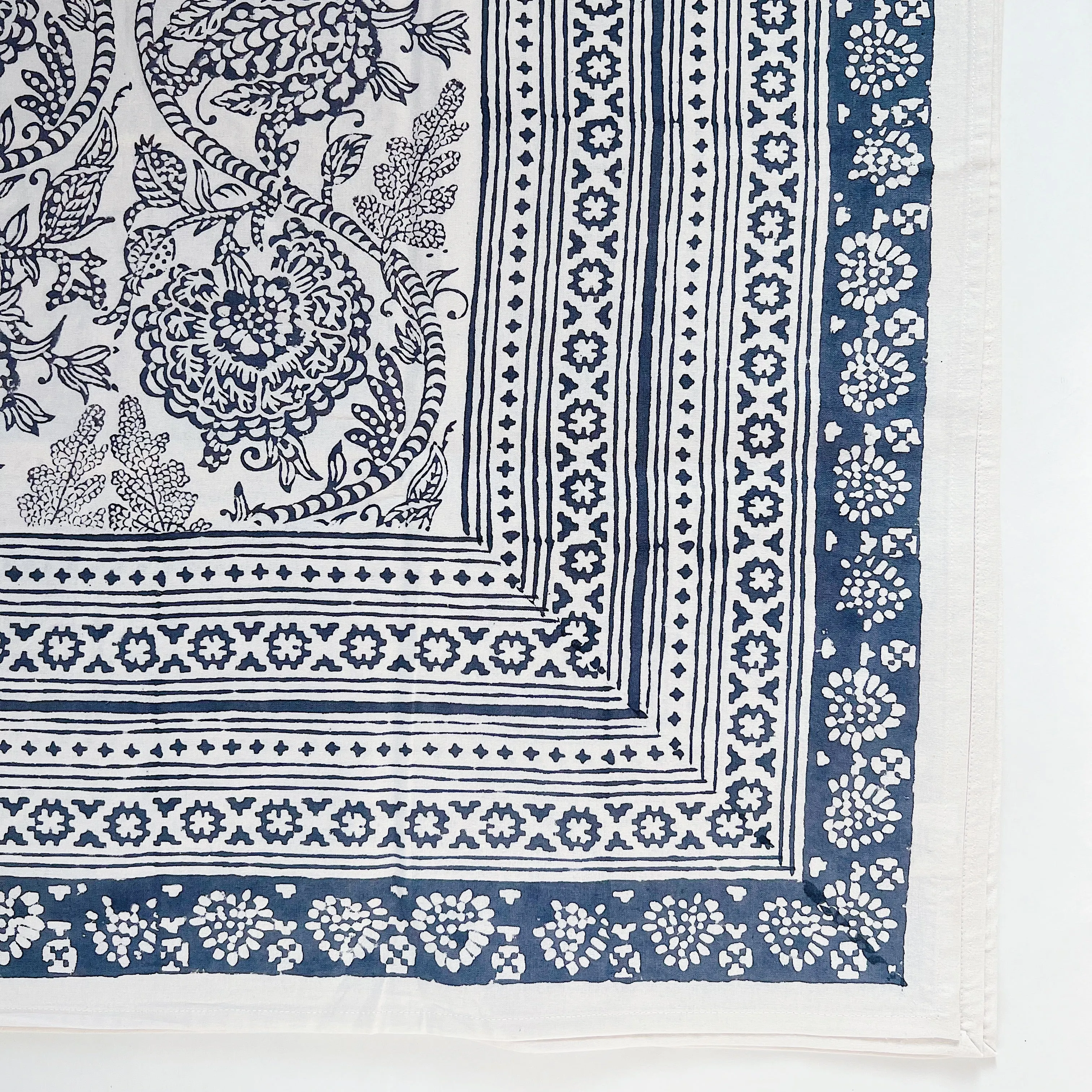Blockprint Tablecloth | Sindh Slate
