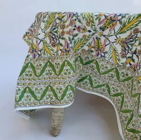 Blockprint Tablecloth | Victoria & Albert