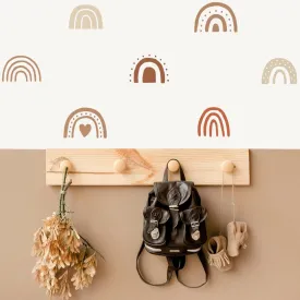 Boho Rainbows Wall Decal Set