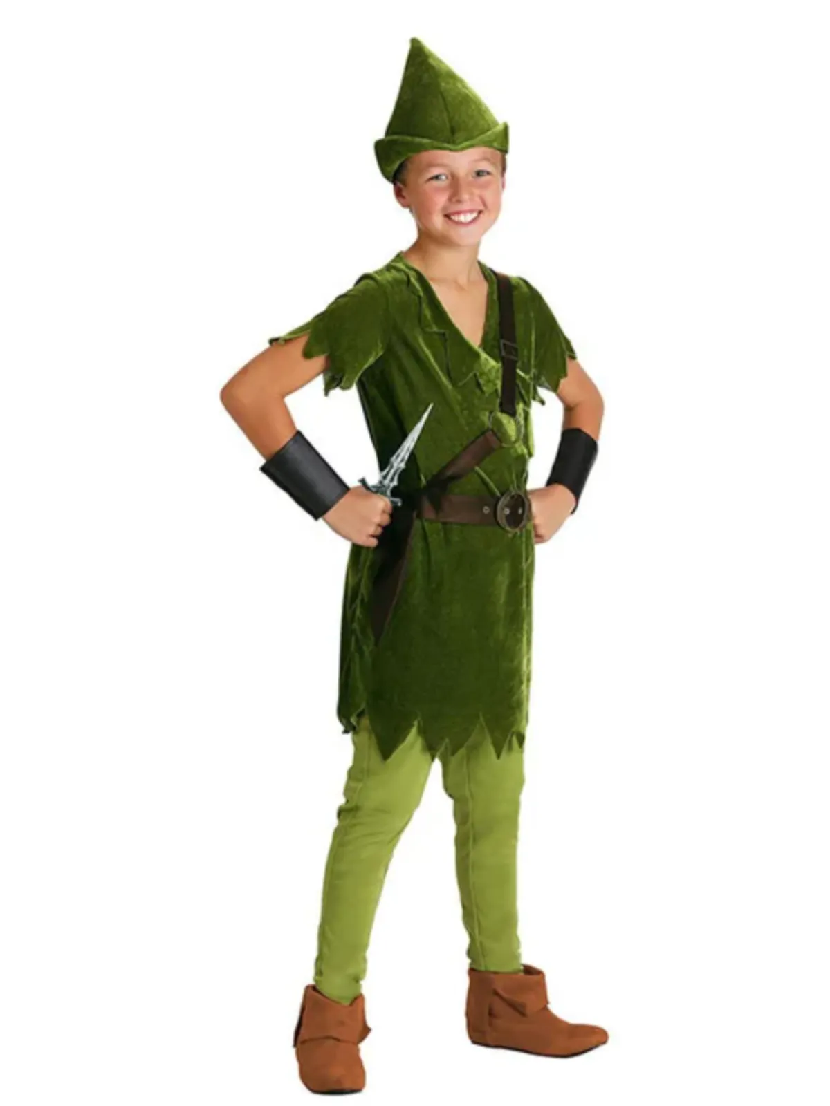 Boys and Dads Peter Pan Matching Halloween Costumes