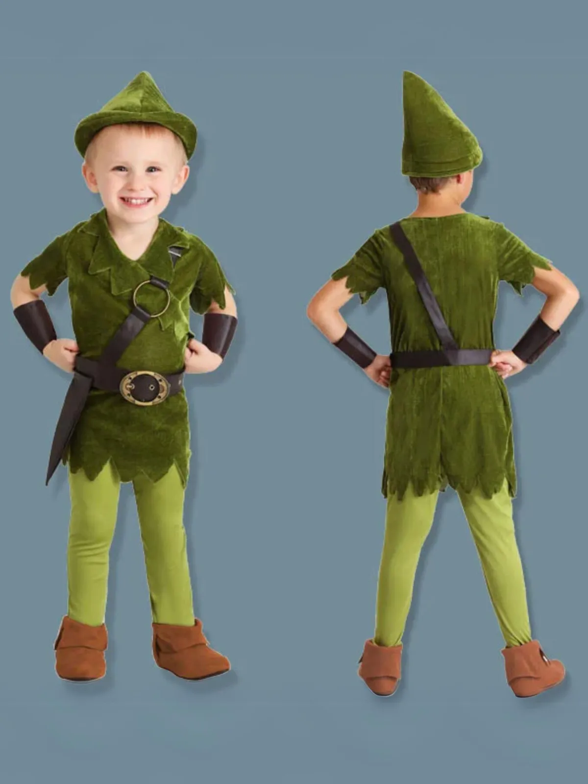 Boys and Dads Peter Pan Matching Halloween Costumes