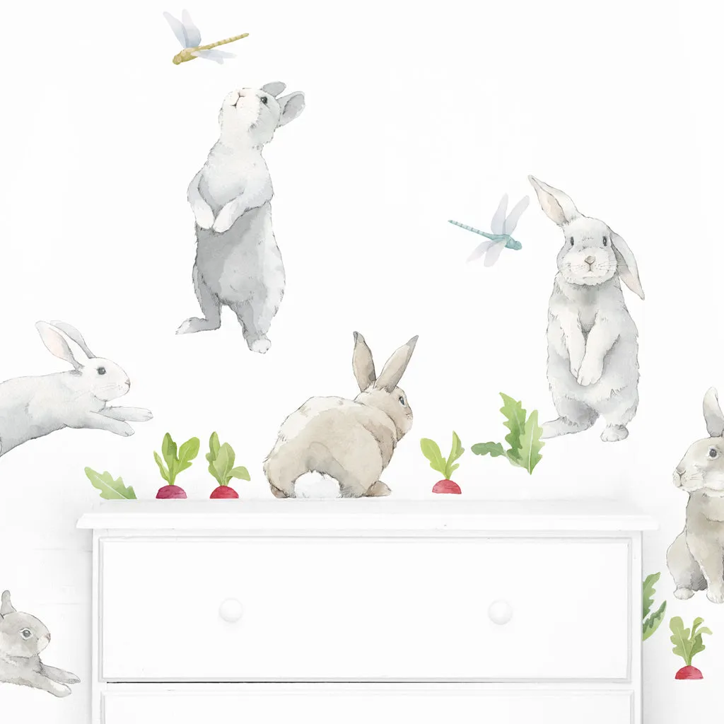 Bunny Wall Decal Set