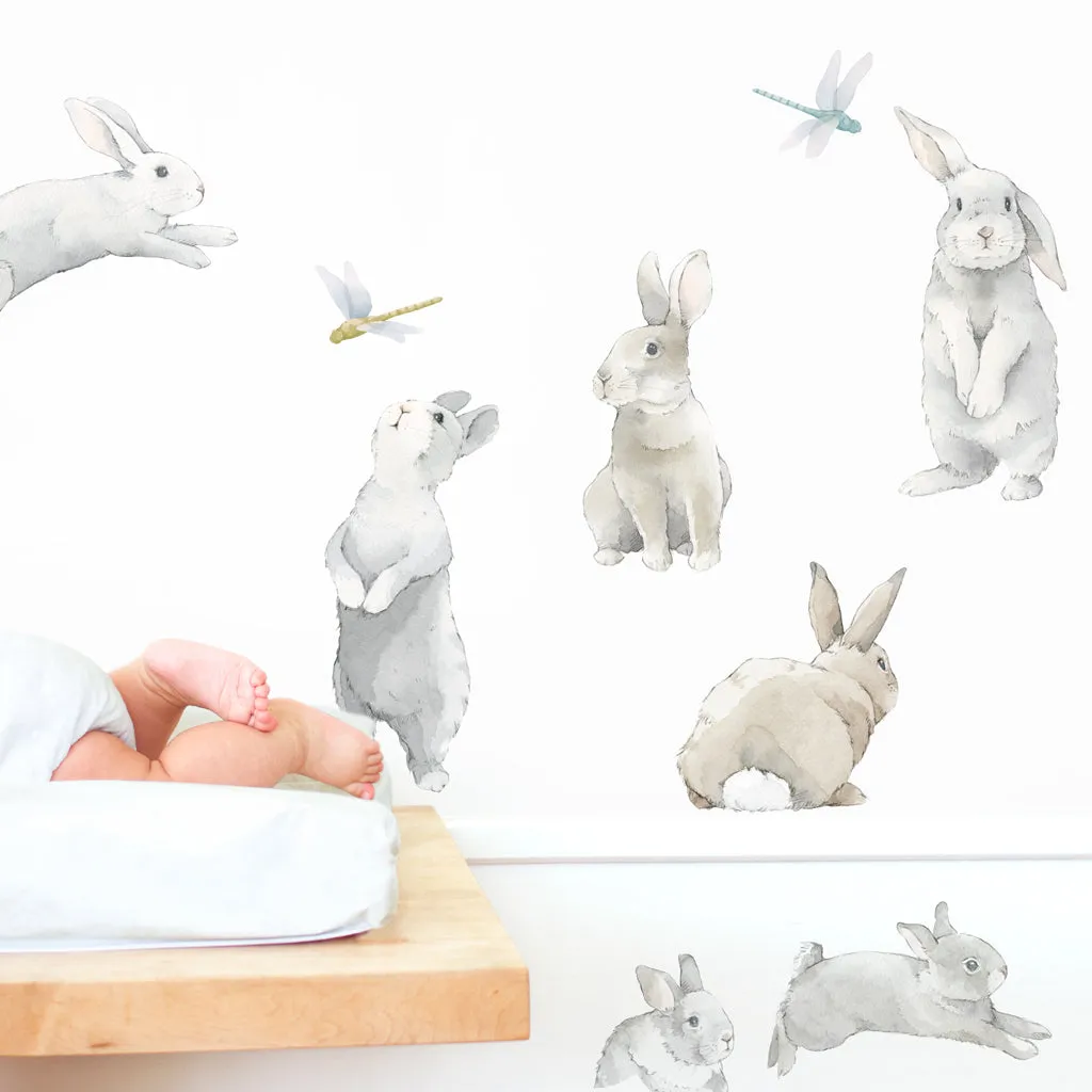 Bunny Wall Decal Set
