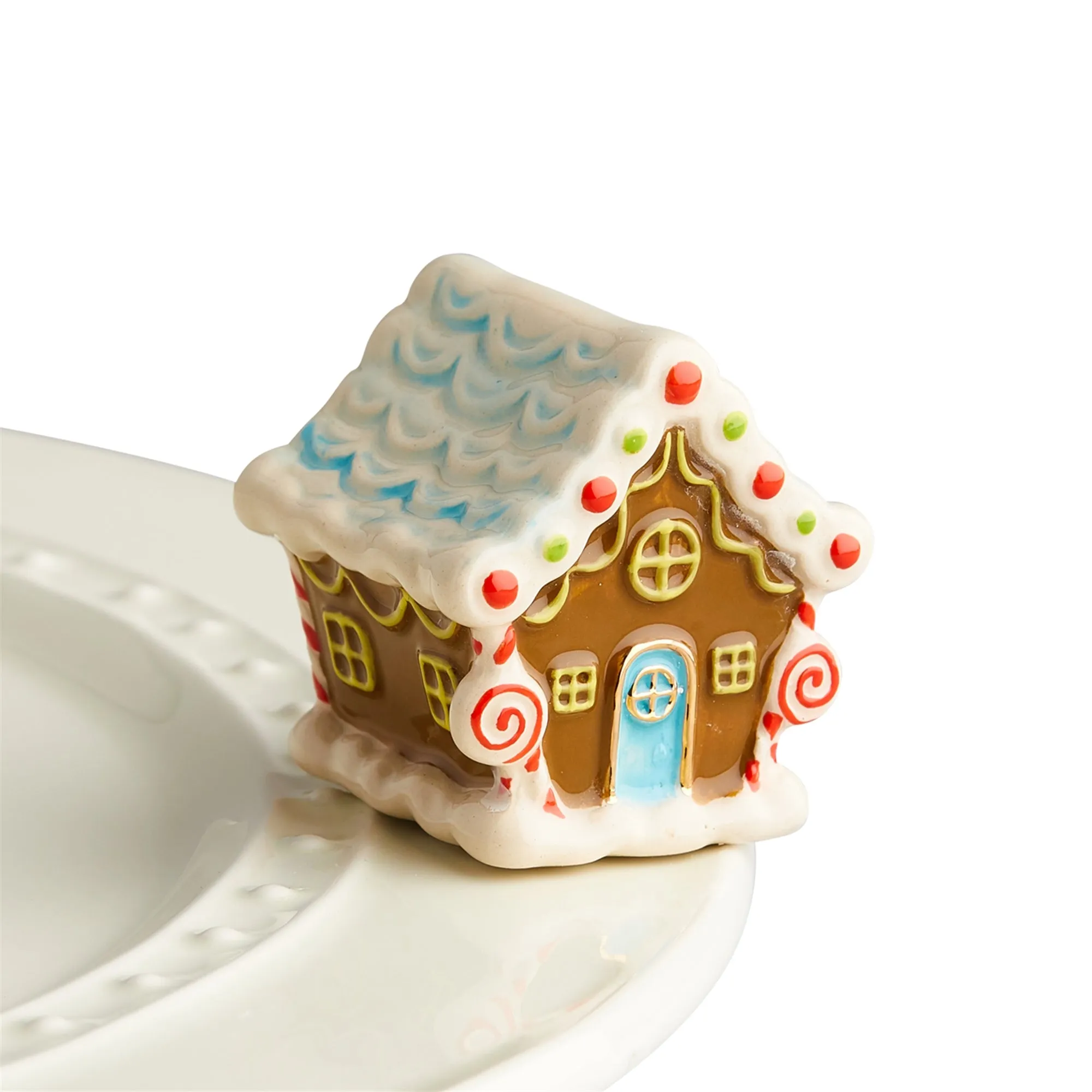 Candyland Lane - Nora Fleming Gingerbread House Mini