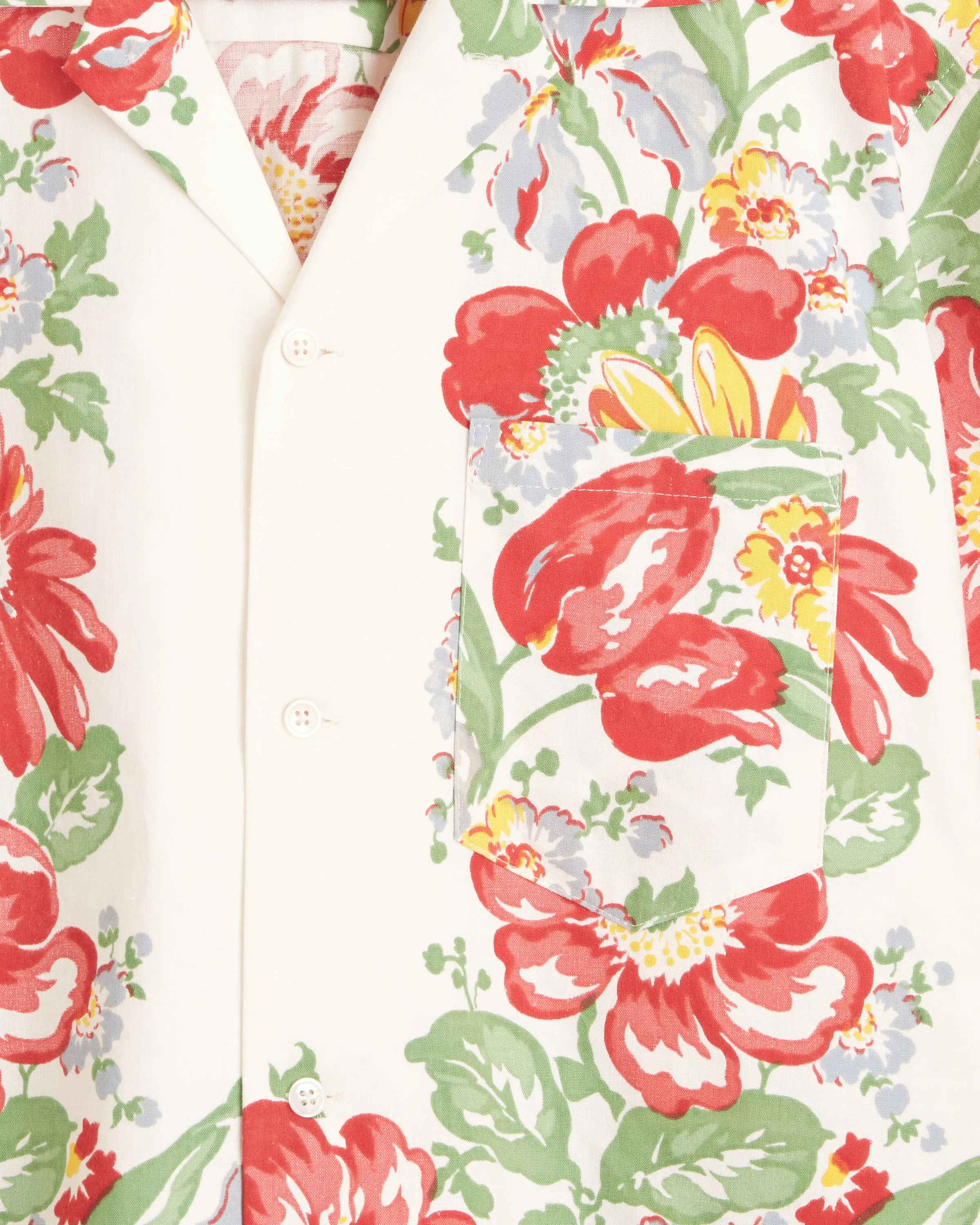 Cardinal Flower Short Sleeve Shirt