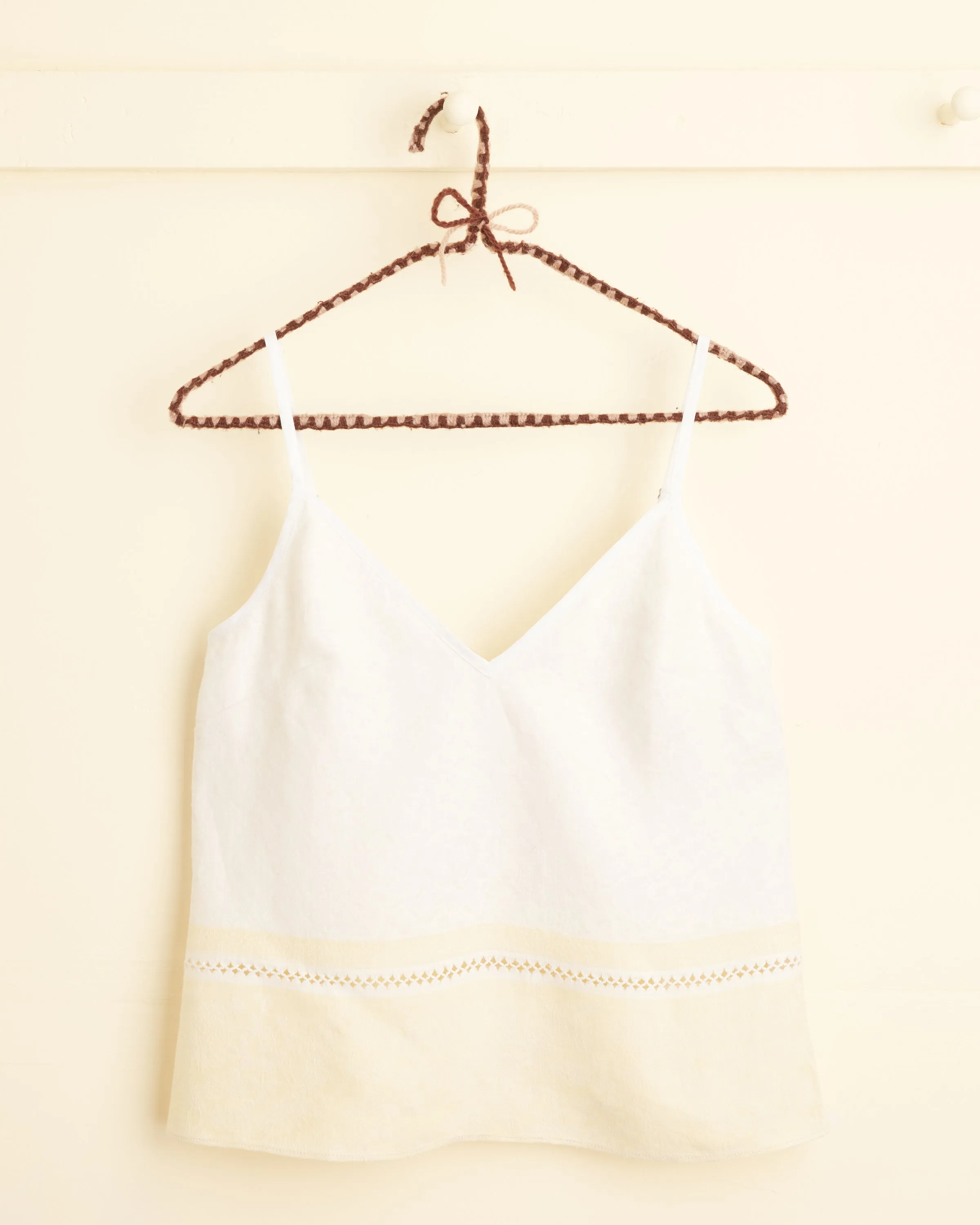 Champagne Fringe Tank