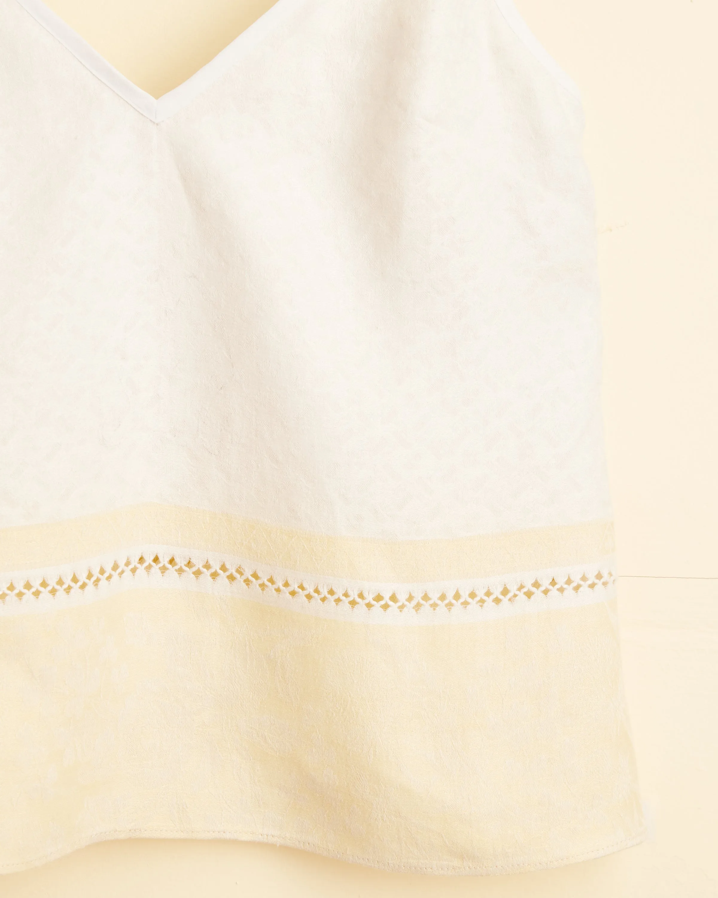 Champagne Fringe Tank
