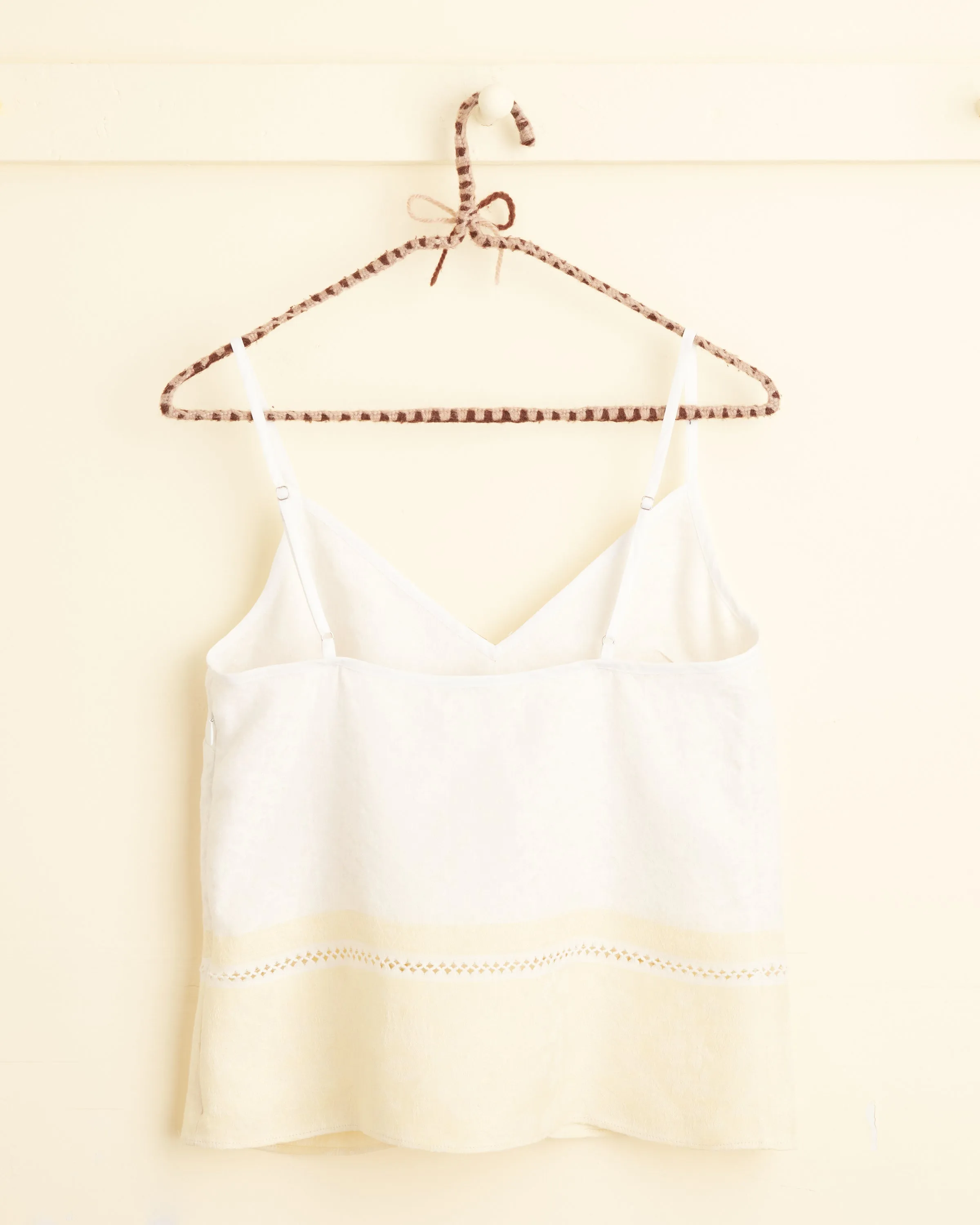 Champagne Fringe Tank