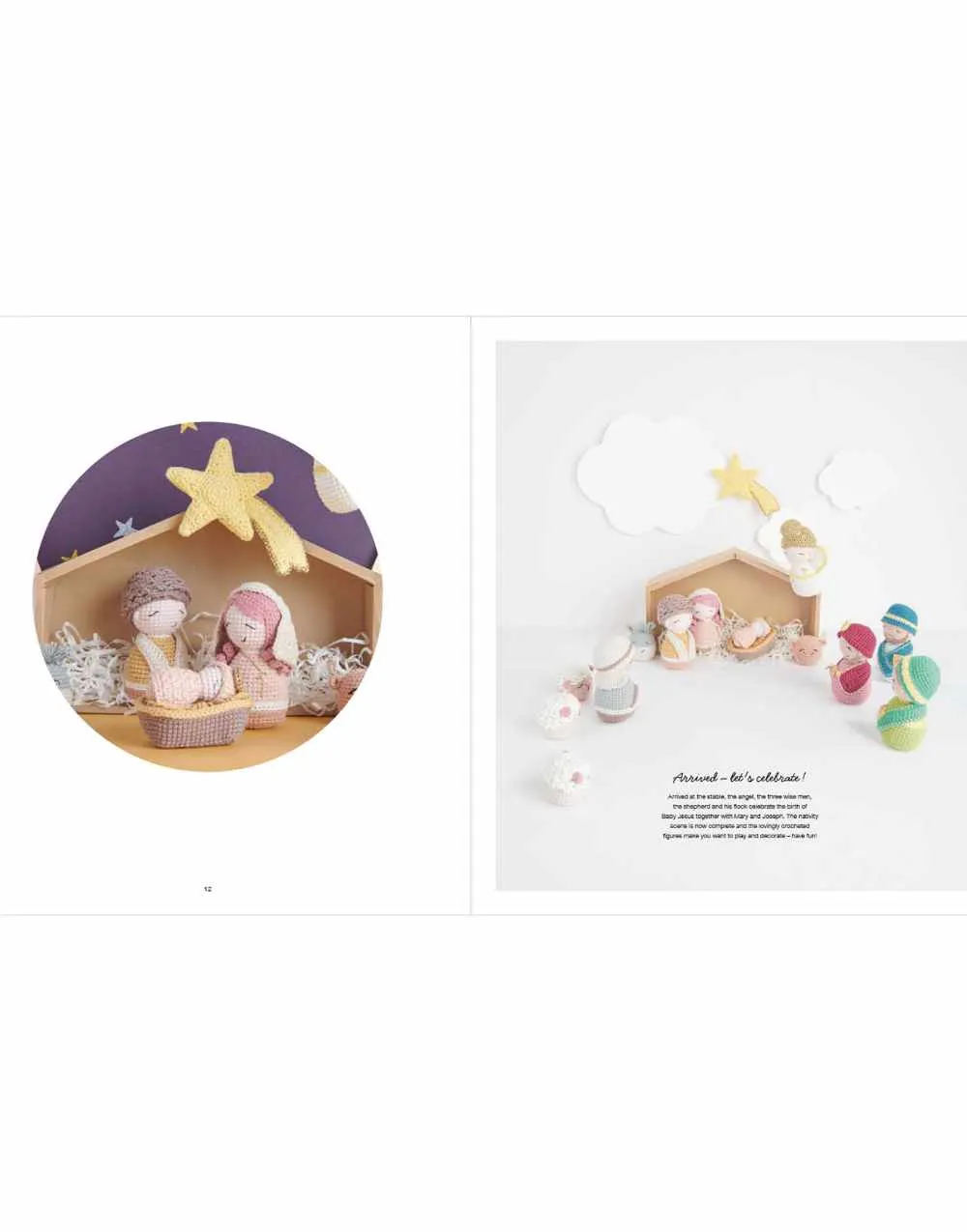 Christmas Crib Ricorumi Pattern Book, Rico Design