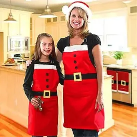 Christmas Santa Claus Costume party apron child