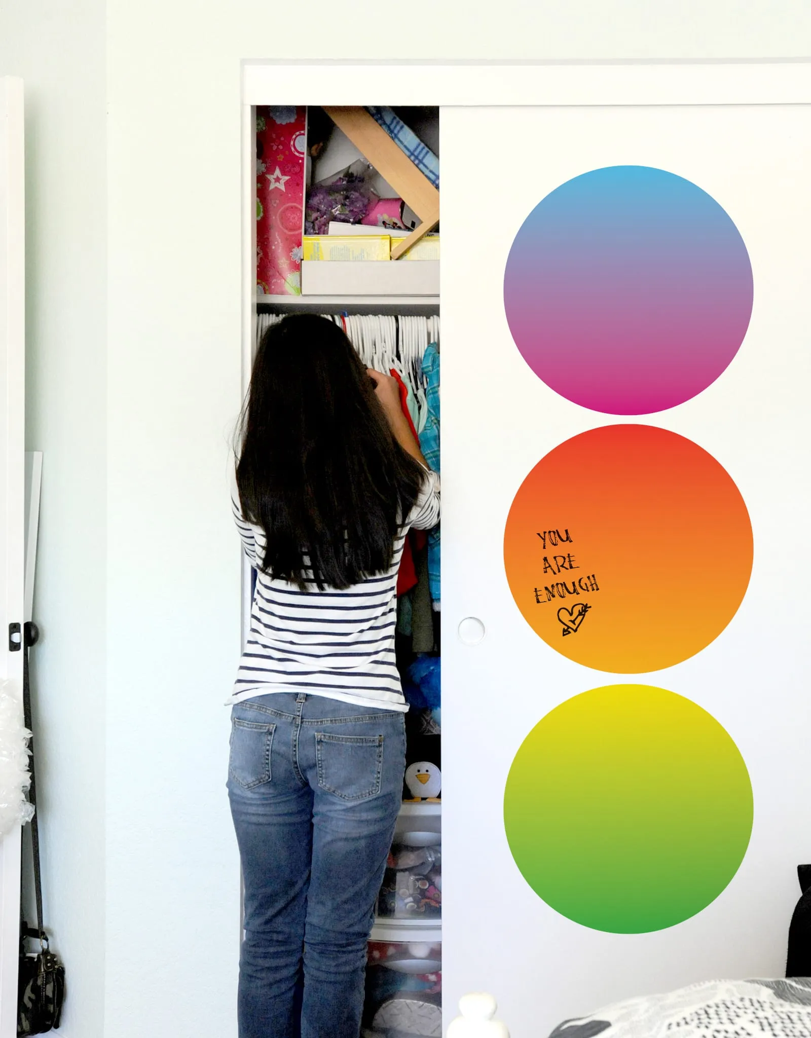 Circle - Yellow Gradient Dry Erase