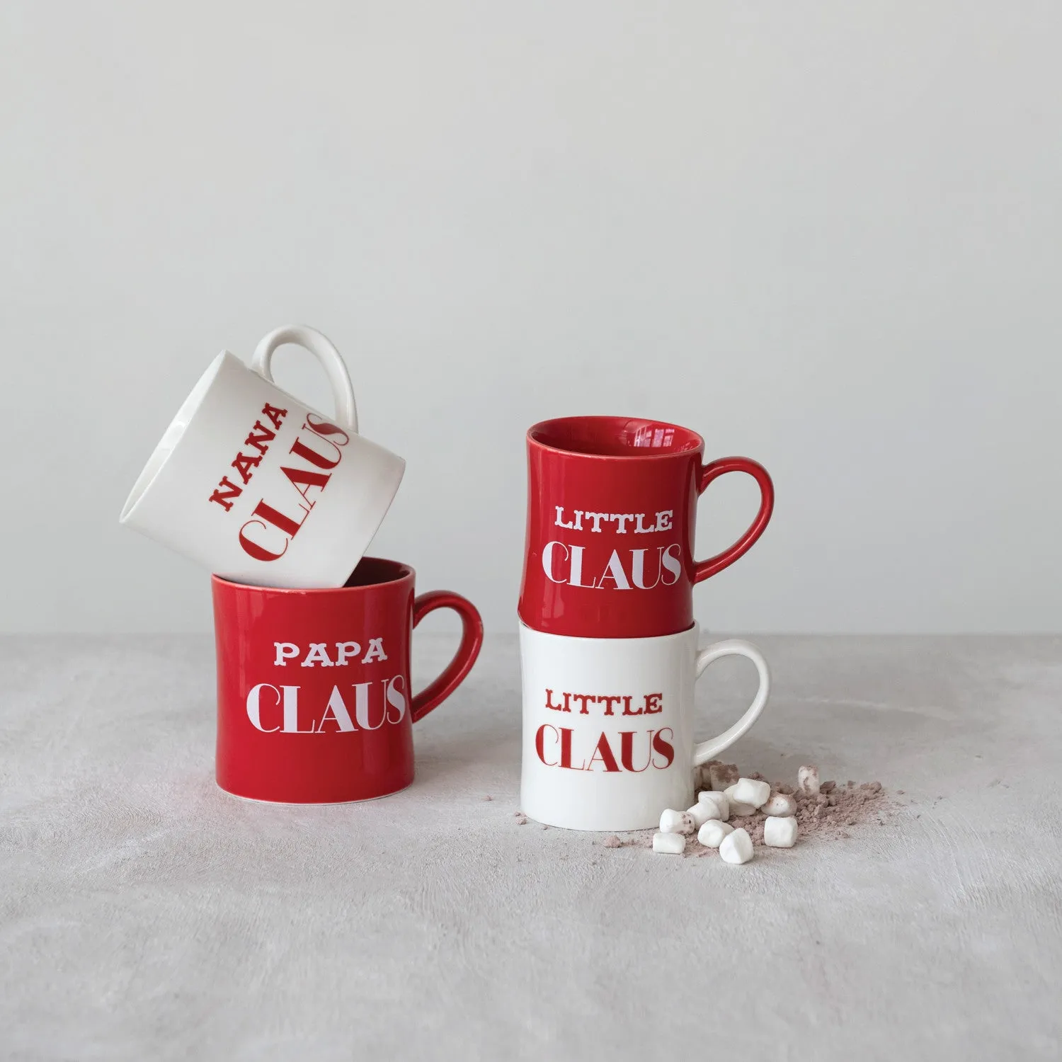 Claus Stoneware Mug - 16oz