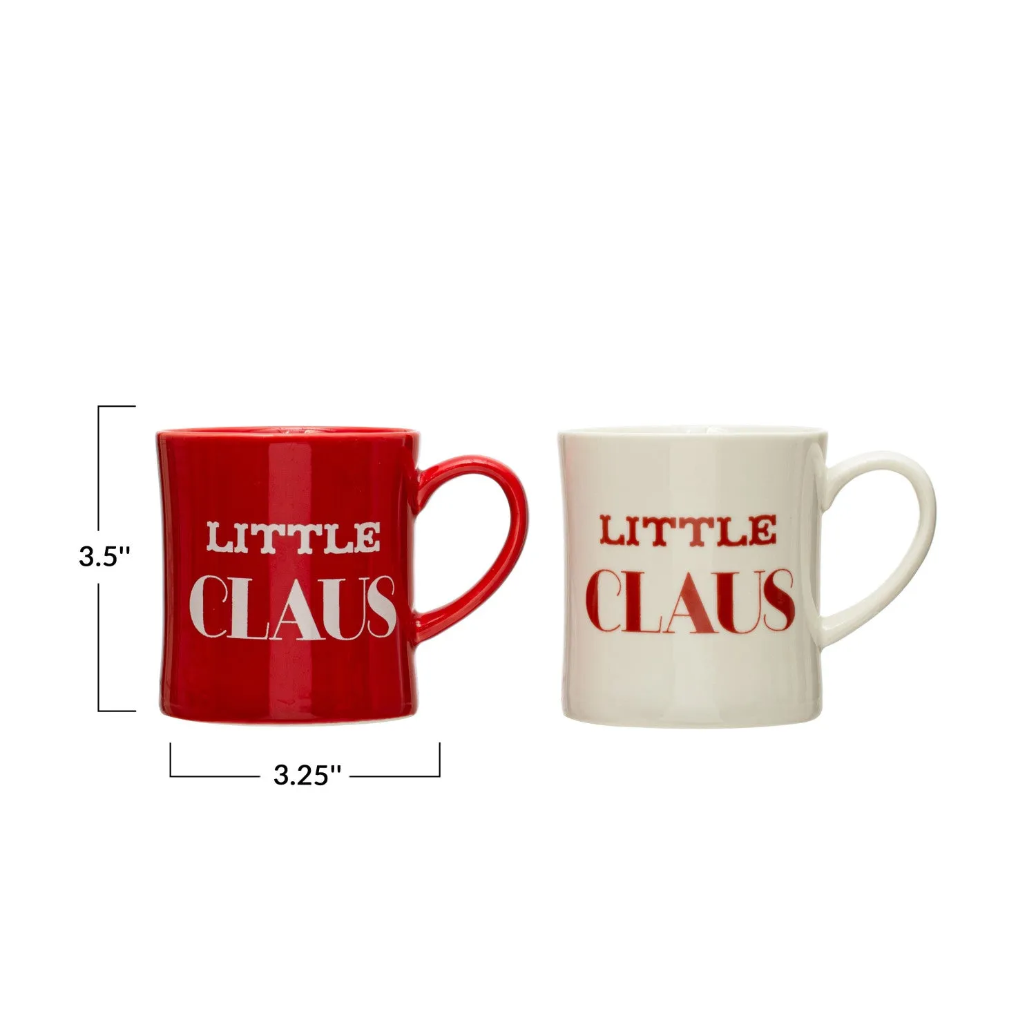 Claus Stoneware Mug - 8oz