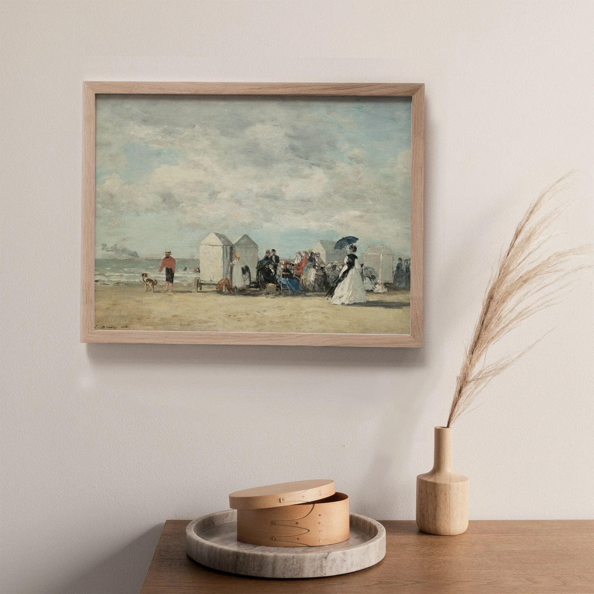 Coastal Beach Scene