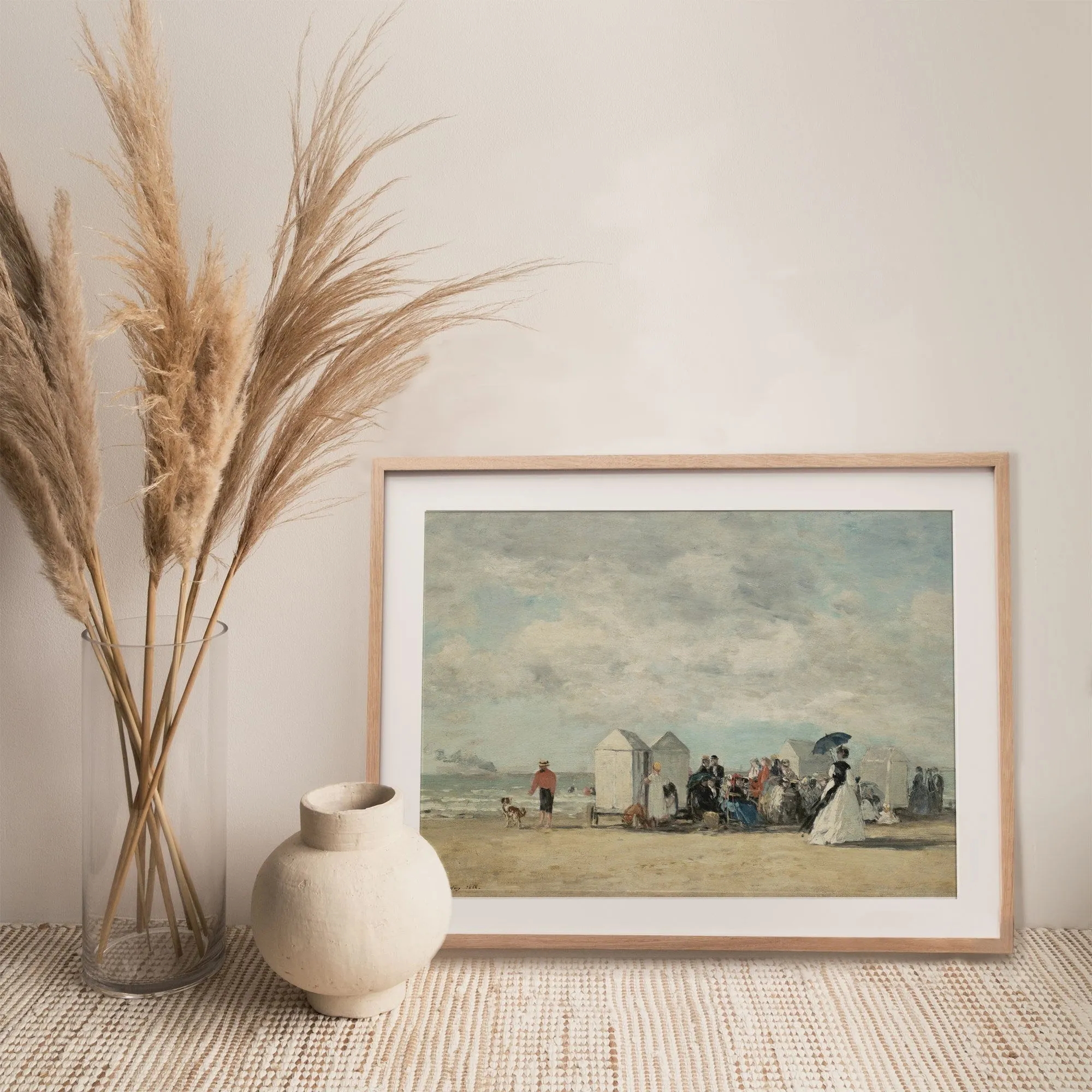 Coastal Beach Scene