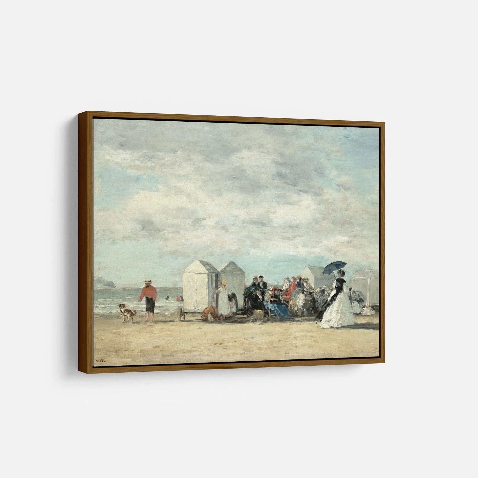 Coastal Beach Scene