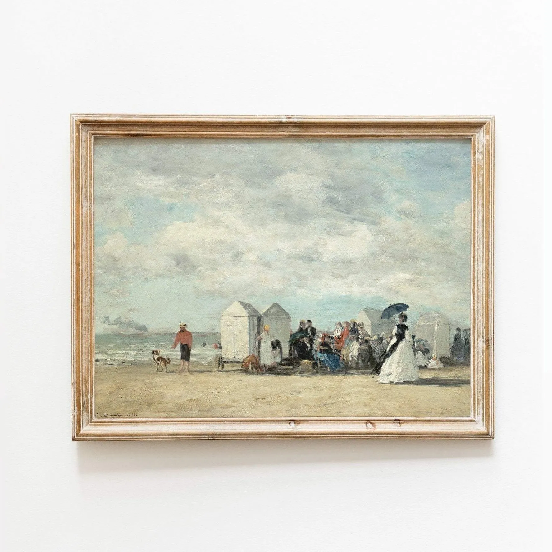 Coastal Beach Scene
