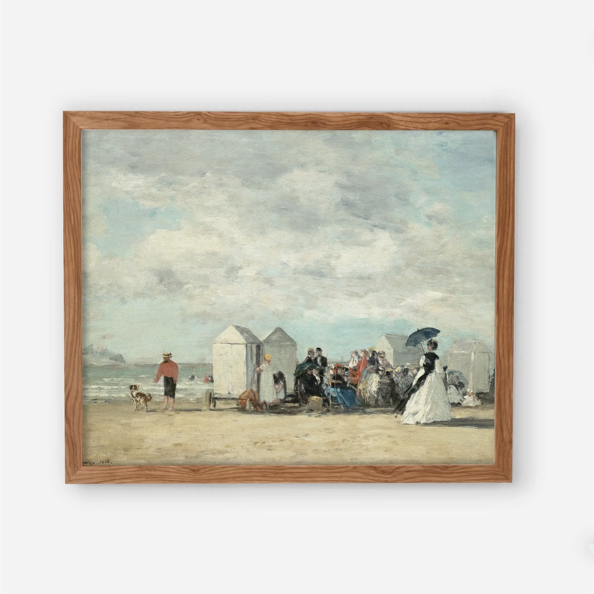Coastal Beach Scene