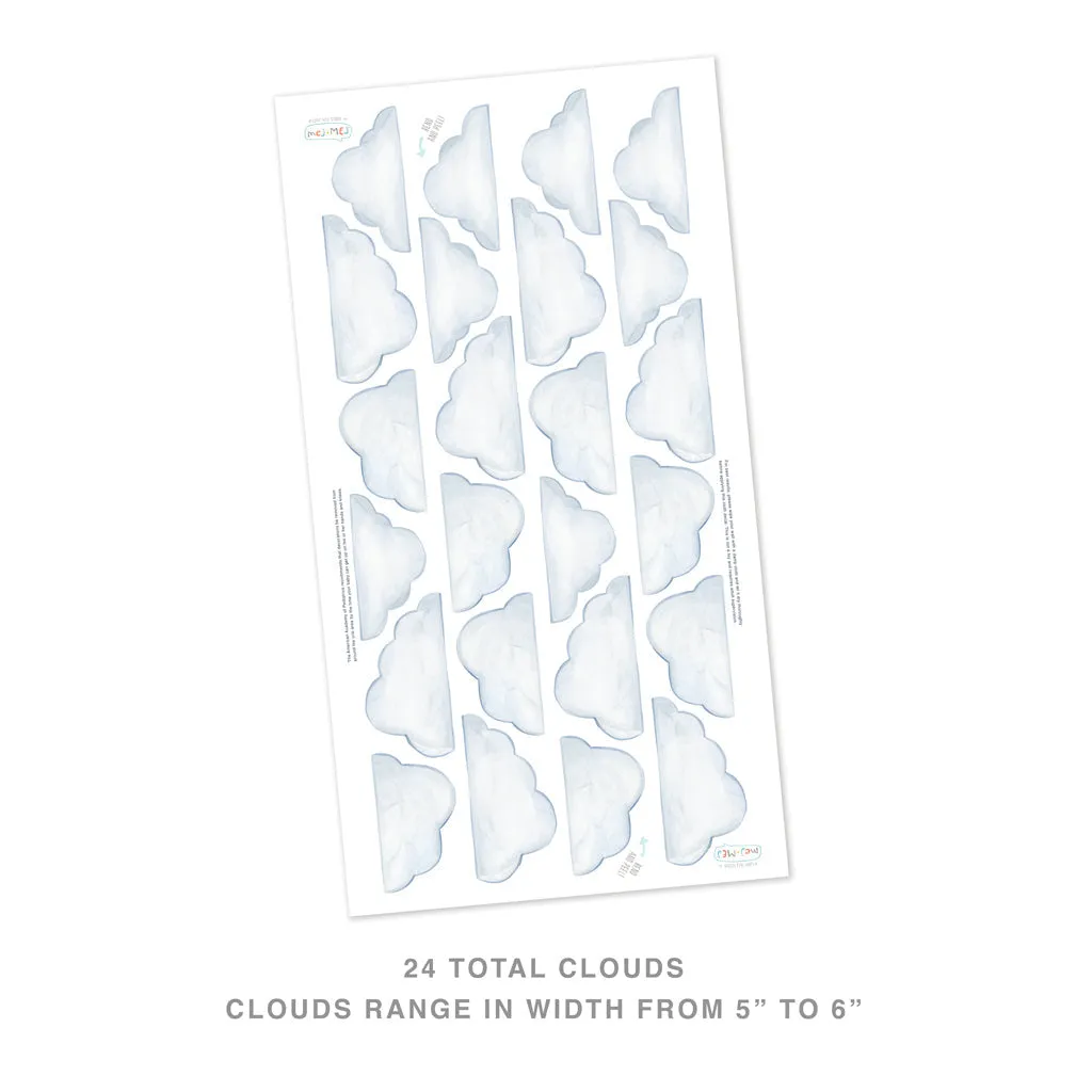 Color Story Clouds Wall Decal Set