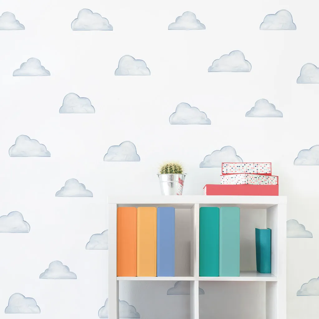 Color Story Clouds Wall Decal Set