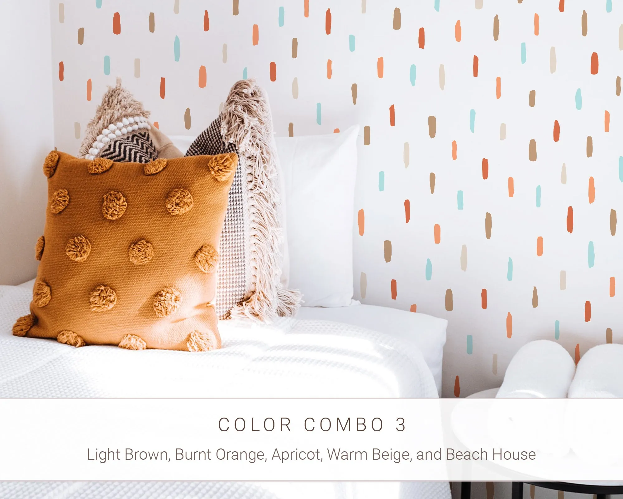 Color Stripes Wall Decal Set