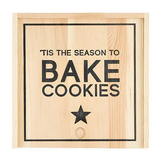 Cookies Wooden Box