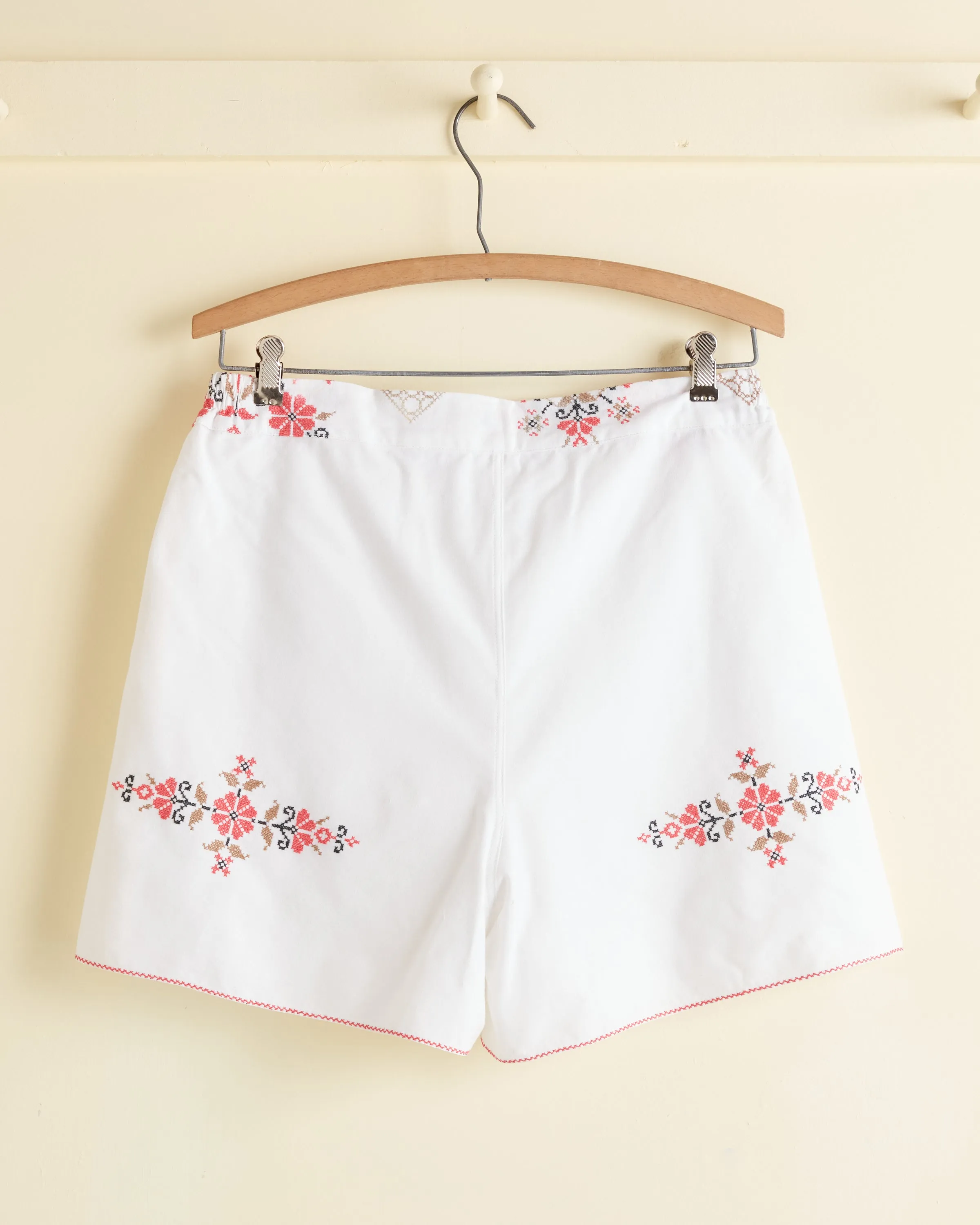 Coral Peony Boxer Shorts - S