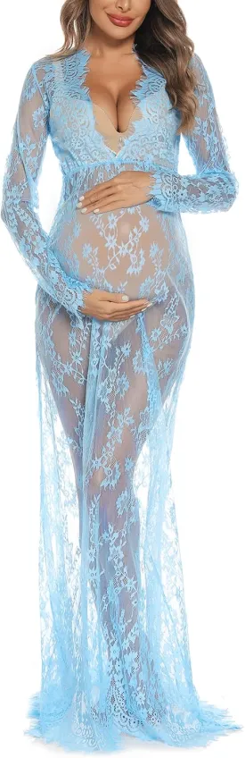 COSYOU Maternity Dress for Baby Shower, Pregnancy Party, Special Occasion & Beach