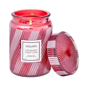 CRUSHED CANDY CANE 18OZ CANDLE