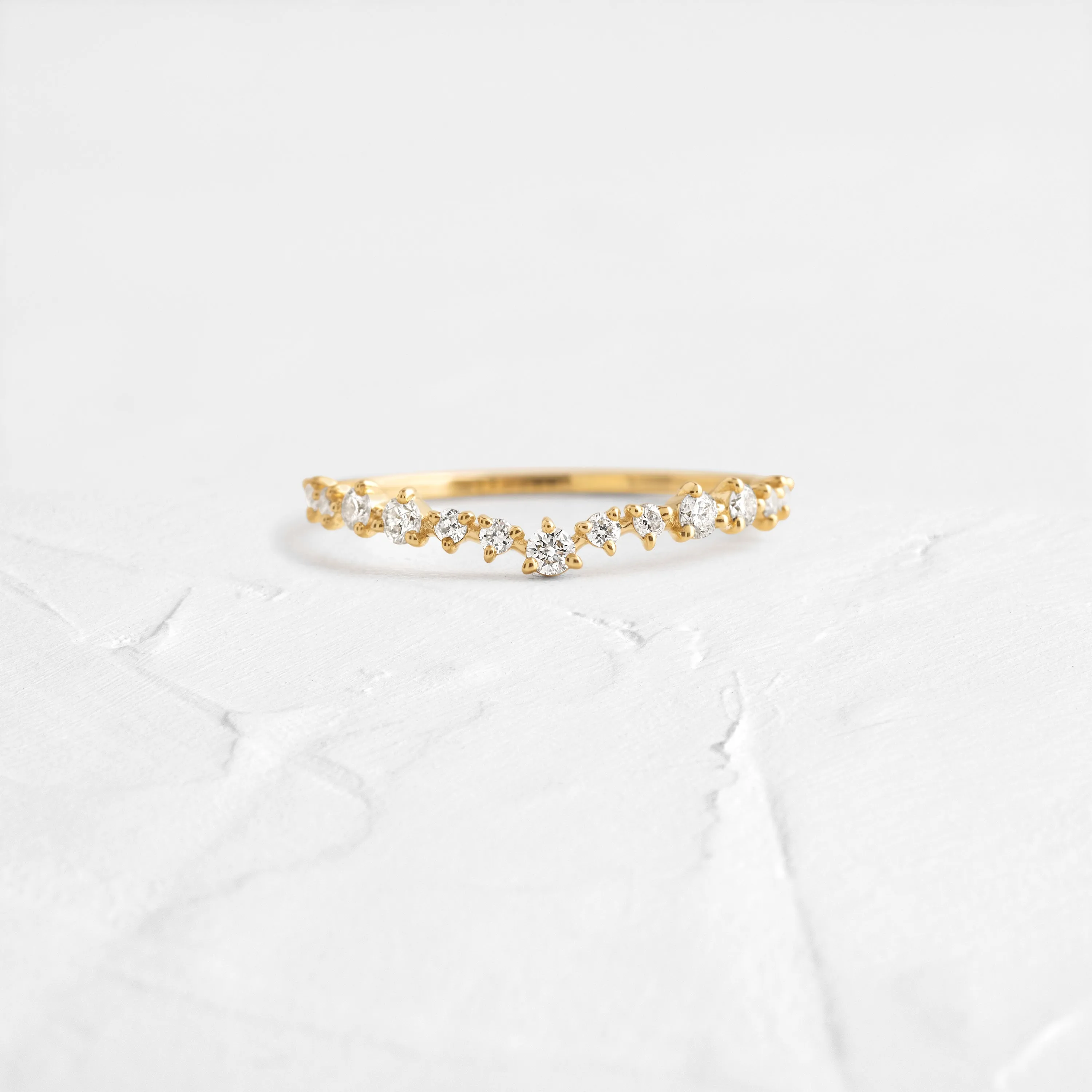 Curved Tinsel Band - Hidden