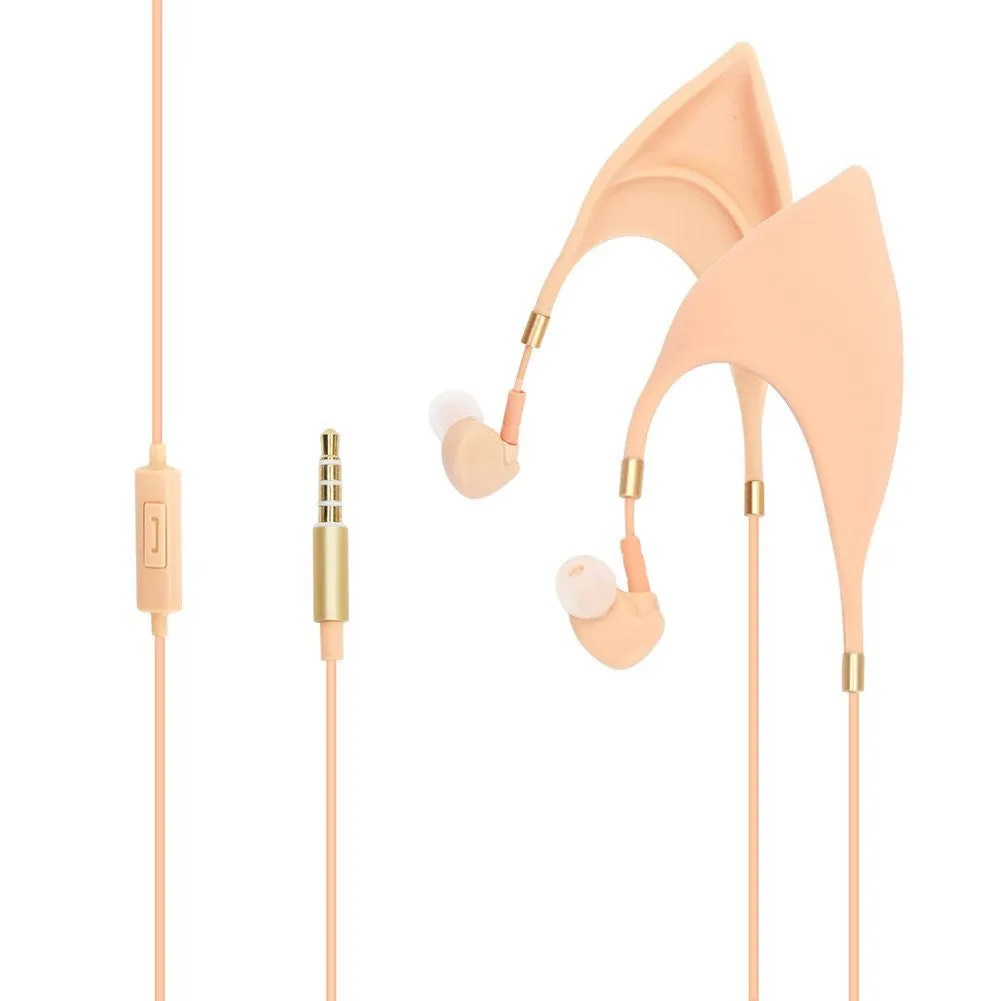 Cute Elf Earbuds Cosplay Headset