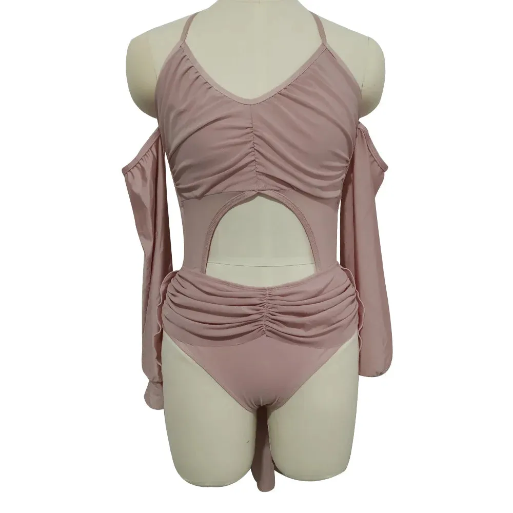#D15151 Girls Nylon/Lycra mesh Modern Contempory Costume-Dance School Troupe or Solo  Performance