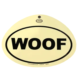 Decal, WOOF
