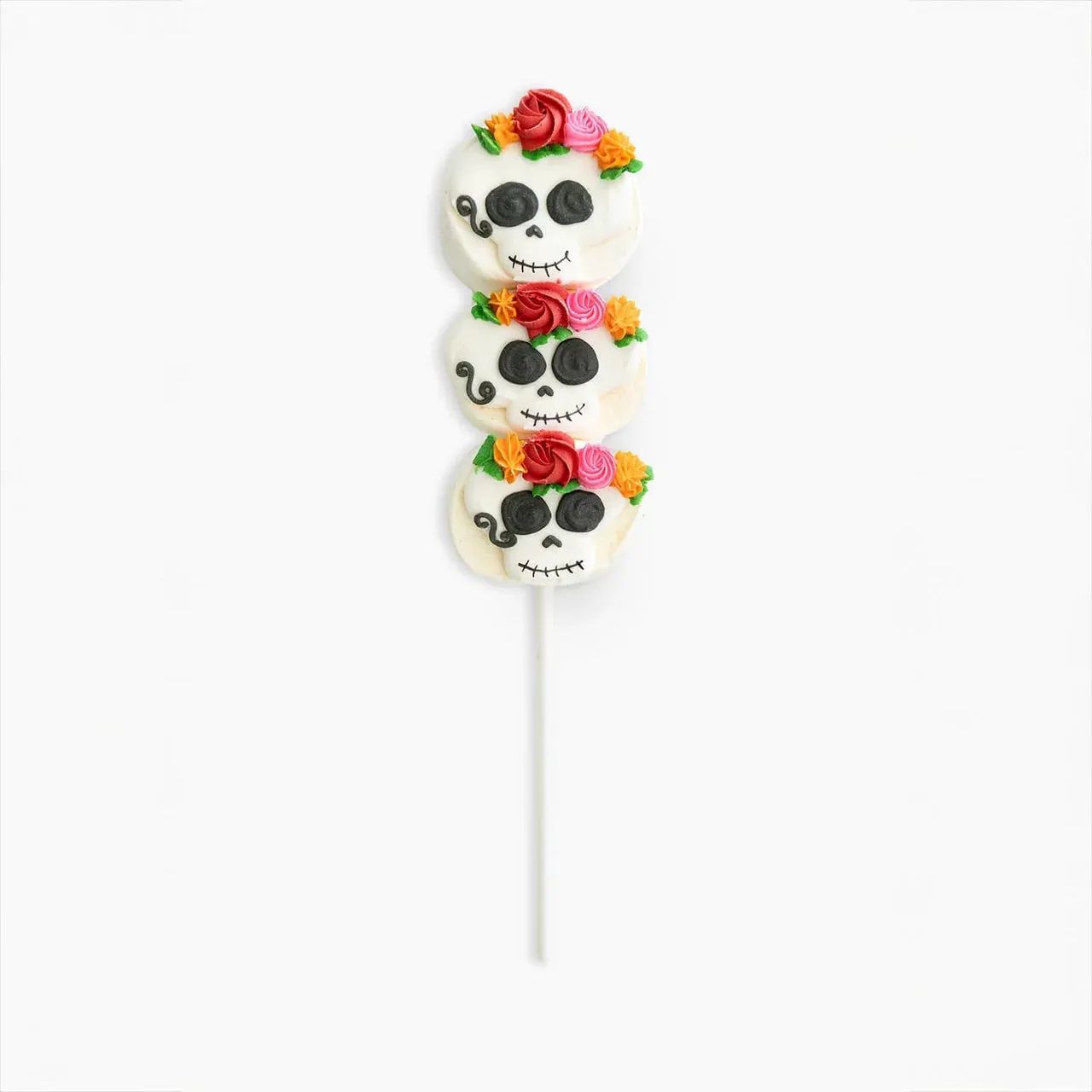 Dia De Muertos Marshmallow Kabob