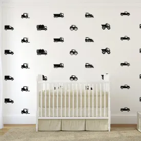 Diggers   Trucks Wall Decal Set