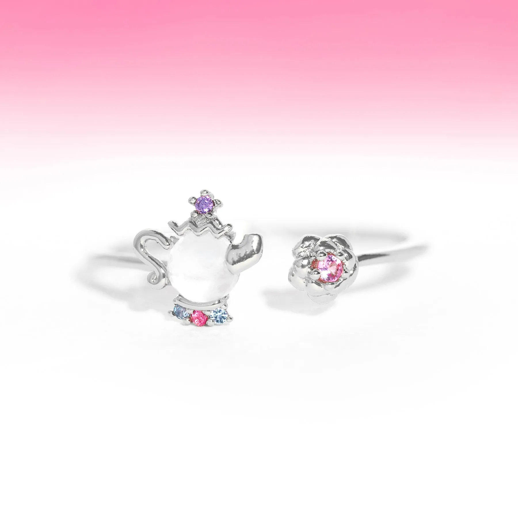 Disney Beauty & The Beast Mrs. Potts Ring