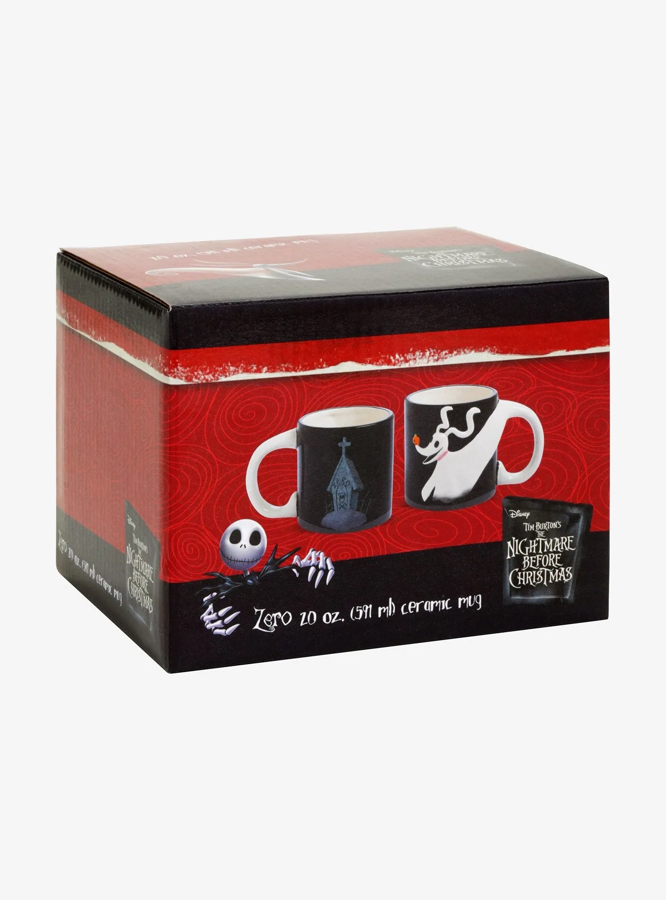 Disney The Nightmare Before Christmas Zero 20 oz. Sculpted Ceramic Mug