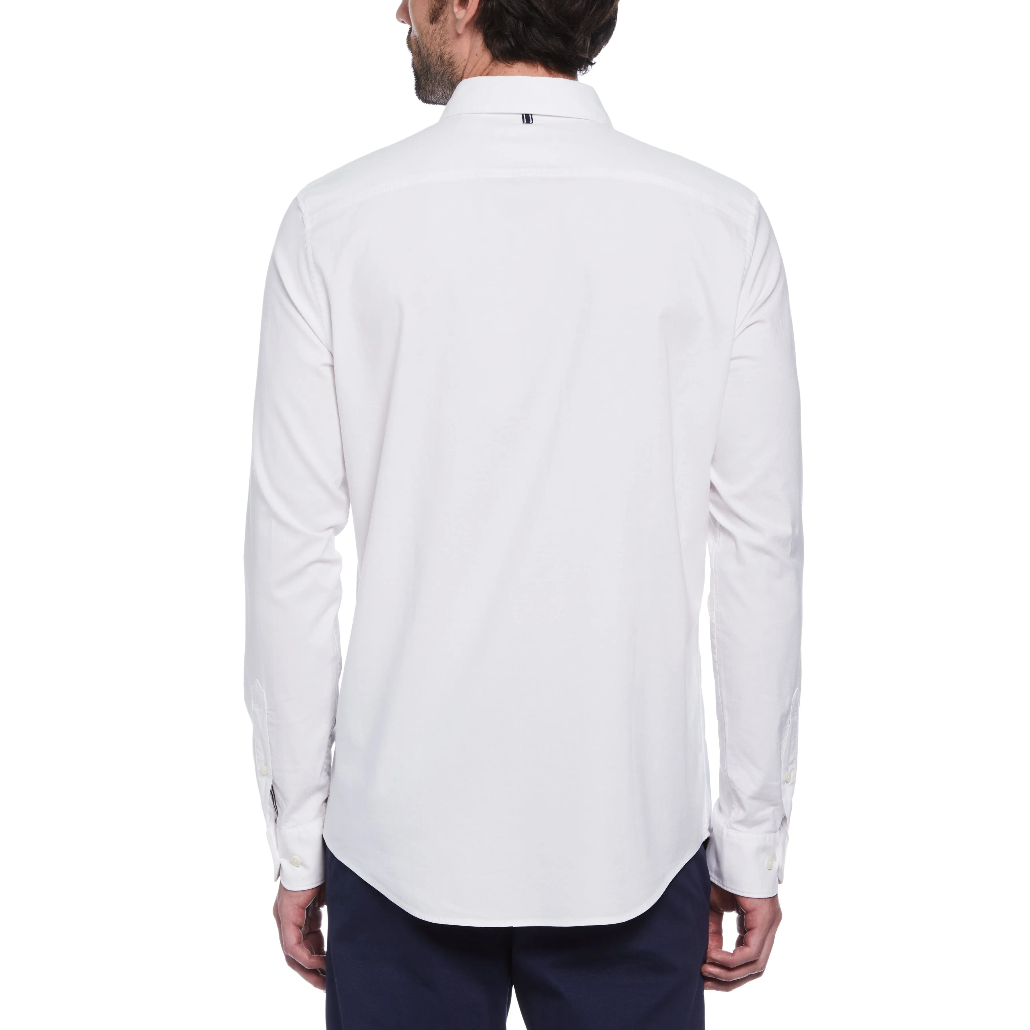 EcoVero Oxford Stretch Long Sleeve Shirt