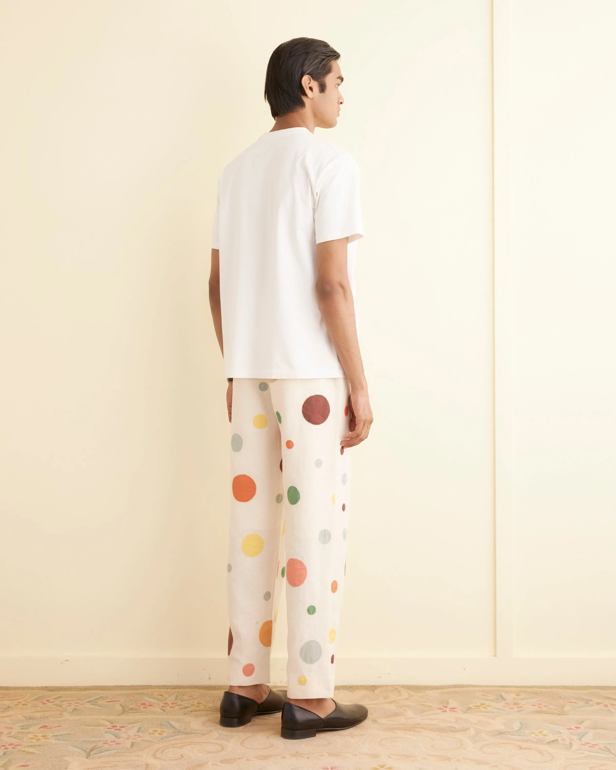 Embroidered Bouquet Pocket Tee