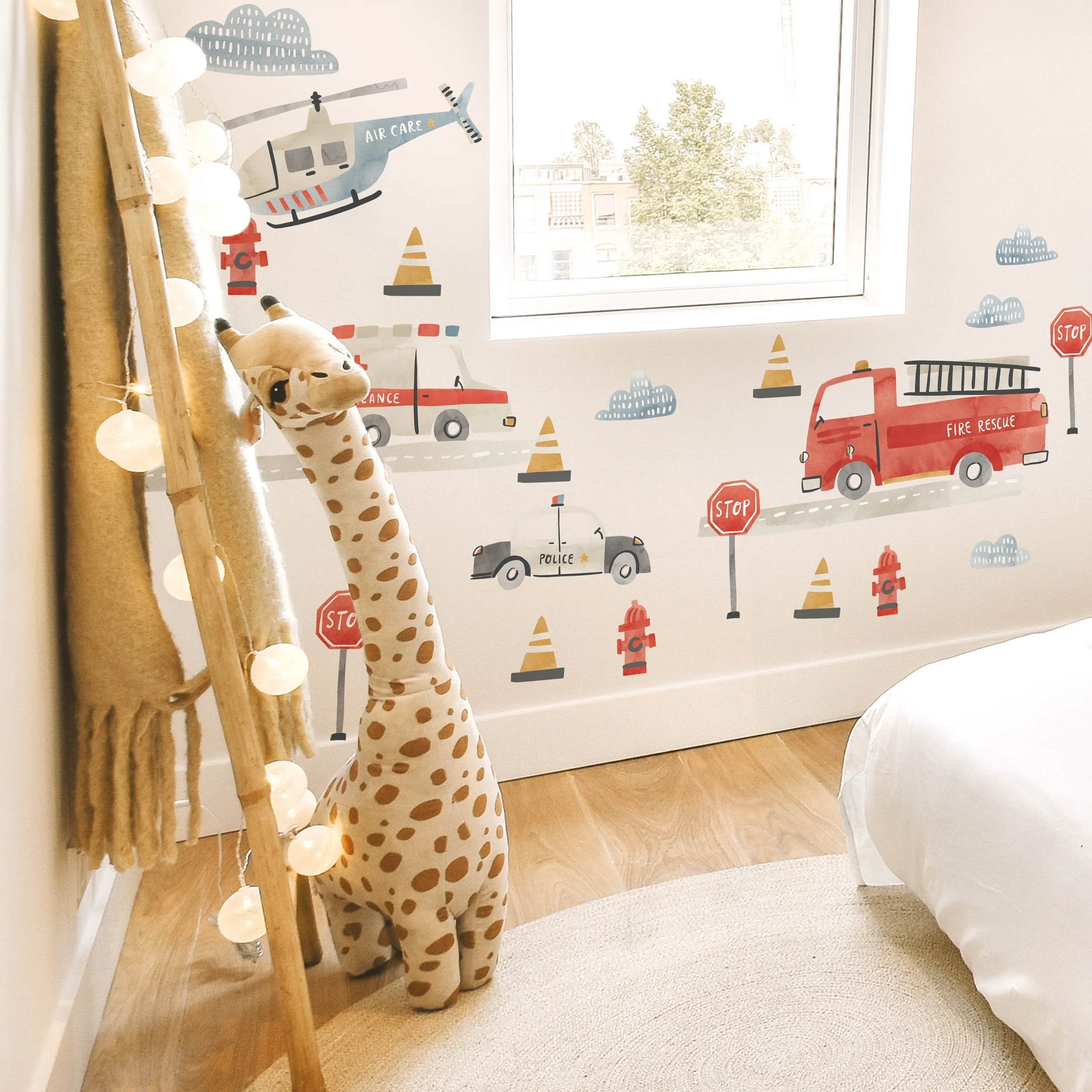 Emergency Wall Decal Set - Small