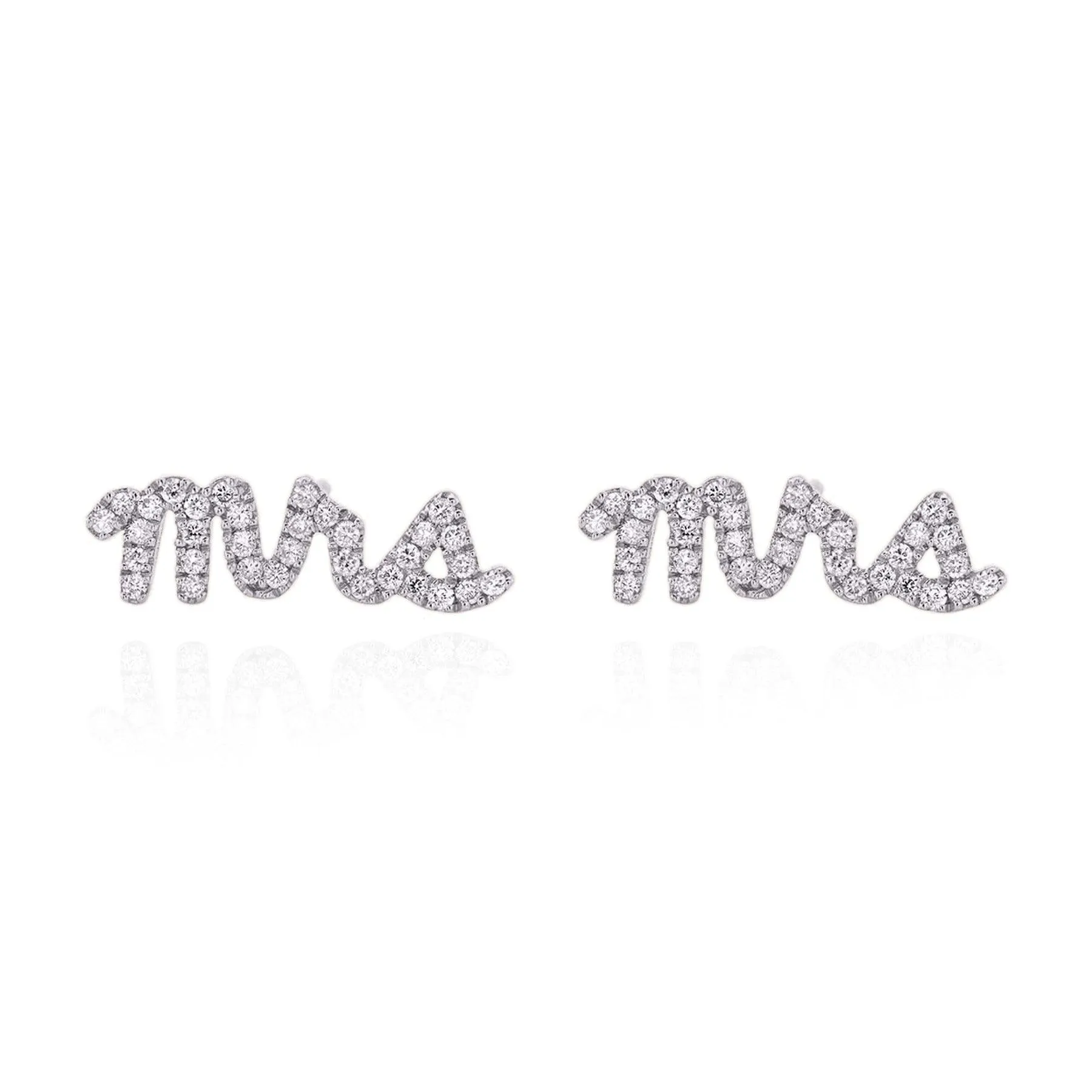 Ettie 'Mrs' Stud Earrings | 925 Sterling Silver
