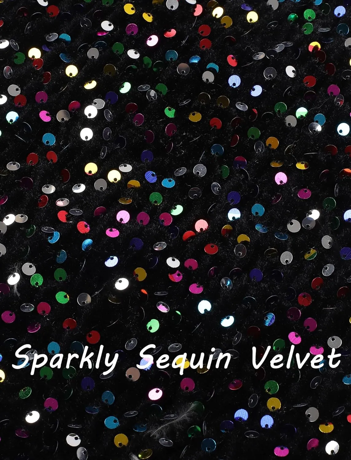 EXARUS Girls Sequin Spaghetti Strap Bodycon Dress Ruched Sparkle Party Teen mini Special Occasion Velvet Splice Furry