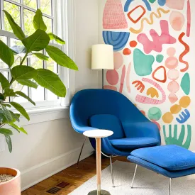 Fresh Abstract Shapes Wall Decal Set - Medium