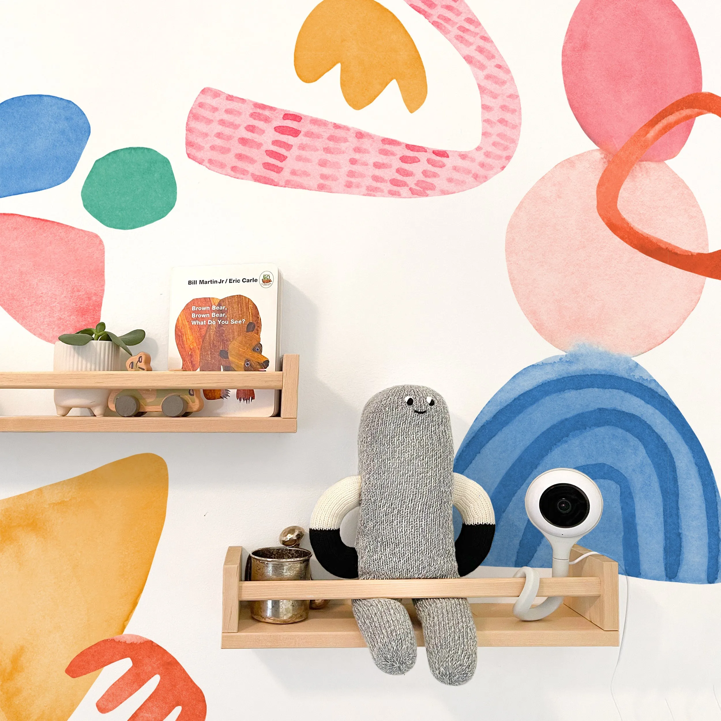 Fresh Abstract Shapes Wall Decal Set - Medium