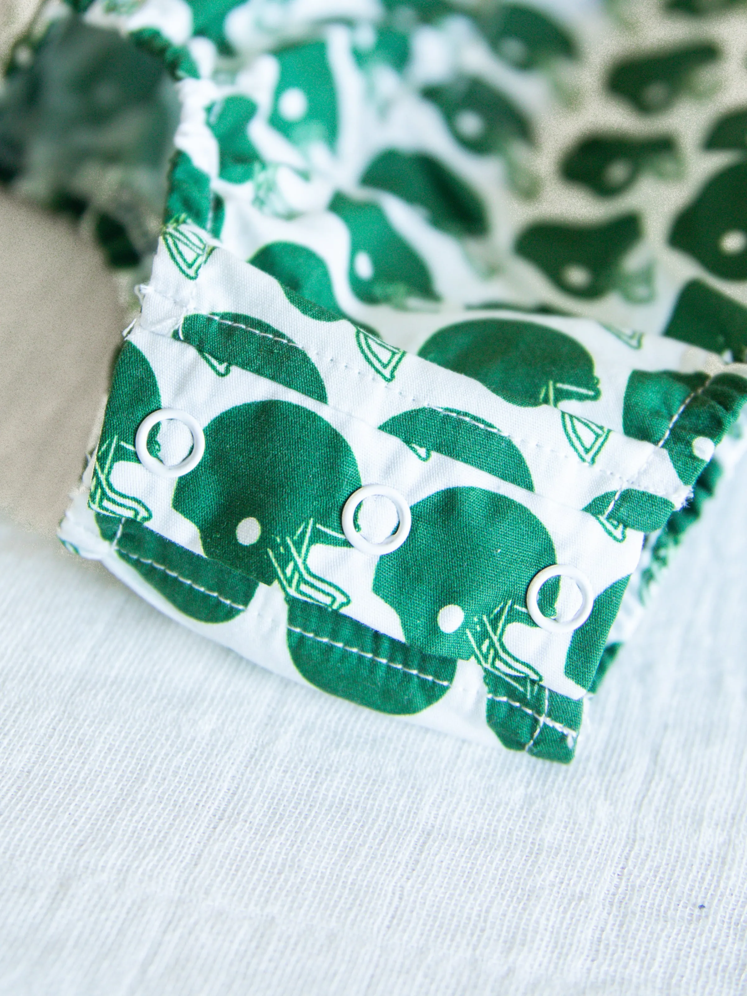 Gameday Button Up Shirt - Go Green
