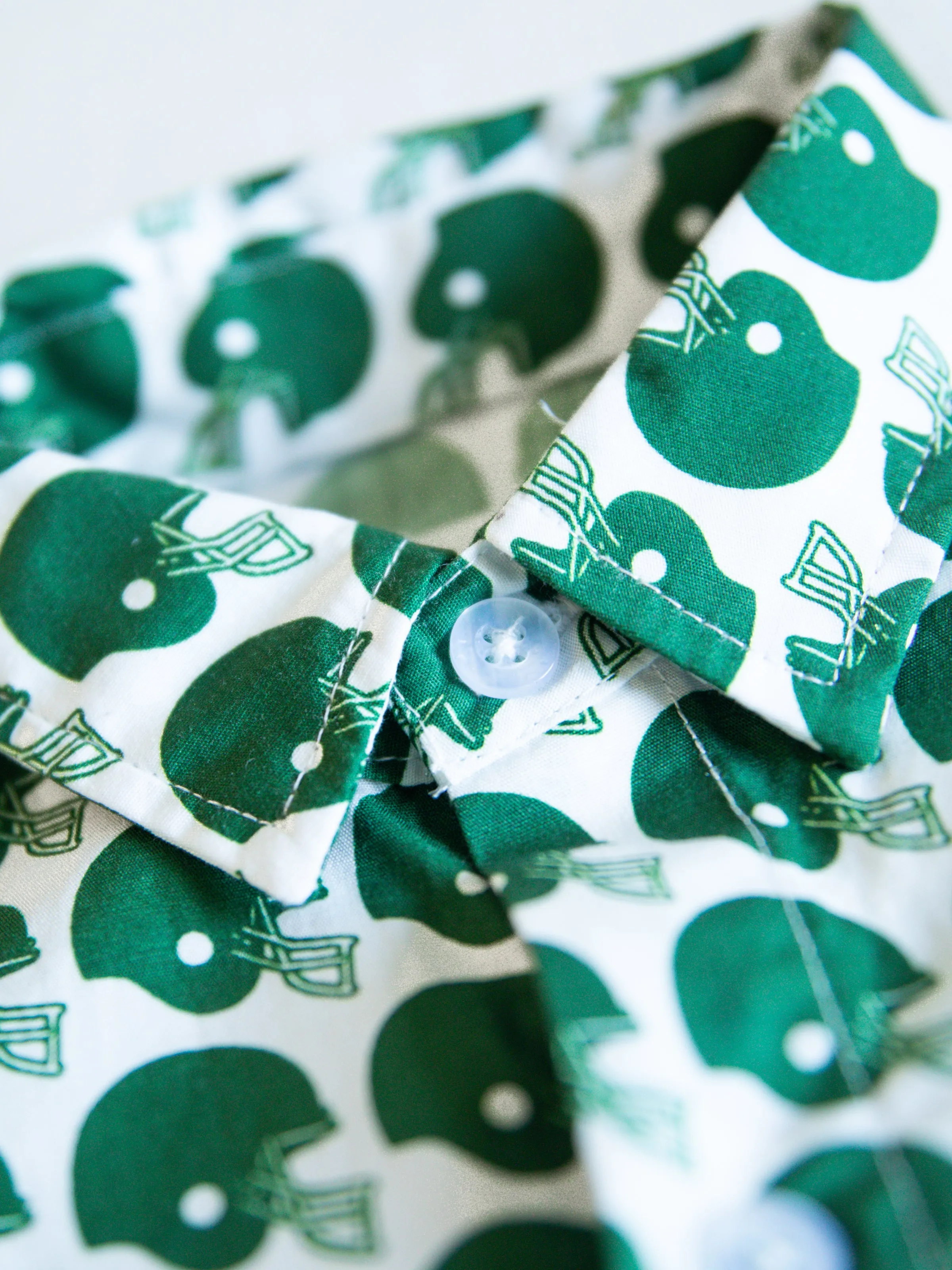 Gameday Button Up Shirt - Go Green