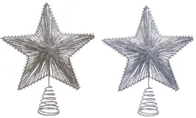 Glitter Sparkle Star Topper 2 Asst (30cm)