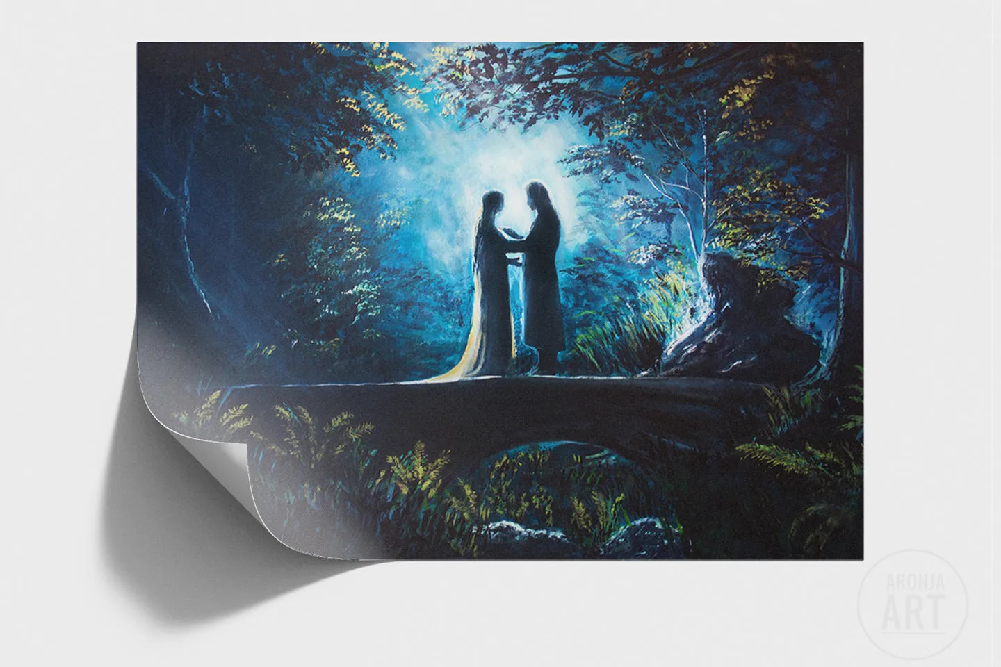 GLOW IN THE DARK PRINT: Evenstar